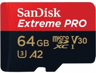 Sandisk Extreme Pro 64 GB (SDSQXCY-064G-GN6MA) microSD kullananlar yorumlar